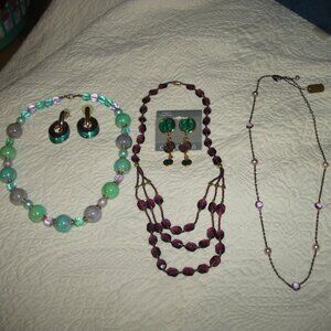 Vintage 90's Jewelry lot of 5 items